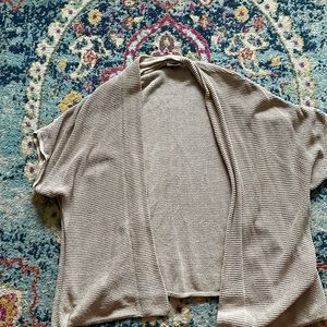 Khaki cocoon cardigan